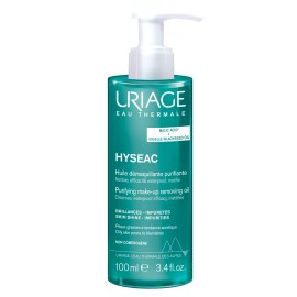 Uriage Hyseac Purifying Oil Καθαριστικό Έλαιο Προσώπου για Λιπαρές Επιδερμίδες Κατά των Ατελειών 100ml
