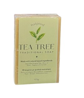 Natprod Παραδοσιακό Σαπούνι Τσαγιόδεντρο Tea Tree 100gr