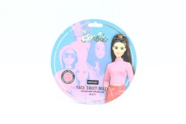 Disney Barbie Face Sheet Mask Υφασμάτινη Μάσκα Προσώπου Μπλε Χρώμα 20ml