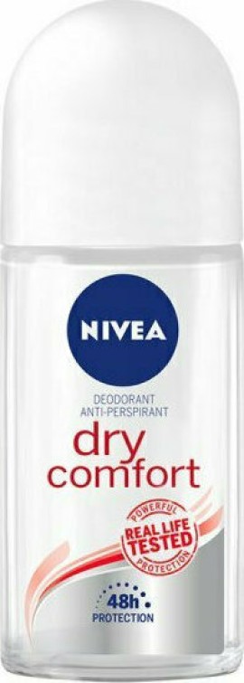 Nivea Dry Comfort Γυναικείο Αποσμητικό Roll-on 48ωρης Προστασίας 50ml