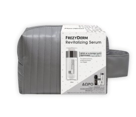 Frezyderm PROMO Revitalizing Serum Αντιγηραντικός Ορός Προσώπου 30ml - ΔΩΡΟ Night Force A + E Cream 10ml - Eye Balm 5ml - Velvet Colors Medium Ματ Make up 2ml