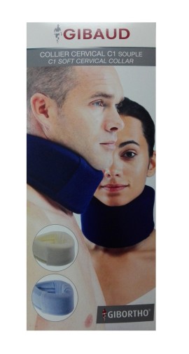 Gibaud Μαλακό Αυχενικό Κολάρο, Μέγεθος Large, Γκρι [6627]