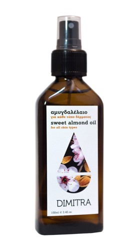 Dimitra Αμυγδαλέλαιο 100% Φυτικό Προϊόν 100ml