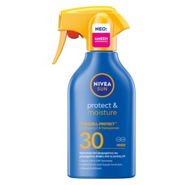 Nivea Sun Protect & Moisture SPF30 Trigger Spray Αντηλιακό Γαλάκτωμα Σώματος 270ml