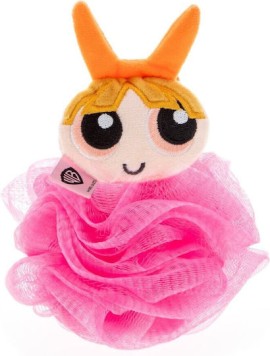Munchkin Powerpuff Girls Super Cute Body Exfoliator Blossom Παιδικό Σφουγγάρι Μπάνιου 1 Τεμάχιο