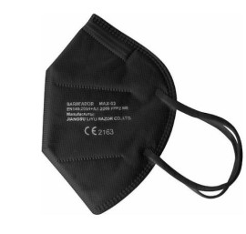 Barbeador Max-02 Μάσκες FFP2 Μαύρες 10 Τεμάχια σε Κουτί