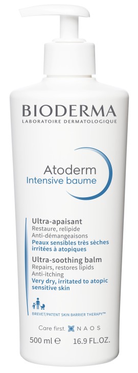 Bioderma Atoderm Intensive Baume Εξαιρετικά Καταπραϋντικό Βάλσαμο για Ευαίσθητο, Πολύ Ξηρό Έως Ατοπικό Δέρμα 500ml