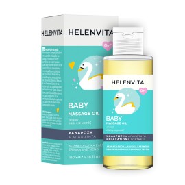 Helenvita Baby Massage Oil Απαλό Λάδι για Μασάζ 100ml
