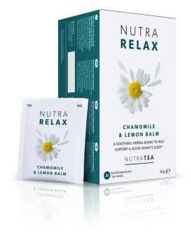 Nutra Tea Relax Chamomile & Lemon Balm Χαλάρωση - Θεραπευτικό Αφέψημα 40gr [20 Φακελίσκοι]