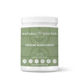Natural Doctor Creatine Monohydrate Powder Συμπλήρωμα Διατροφής Με Μονοϋδρική Κρεατίνη Υψηλής Καθαρότητας 300gr