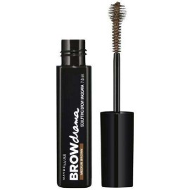 Maybelline Mascara Brow Drama Medium Brown Μάσκαρα Φρυδιών 7,6ml