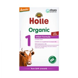 Holle Organic Αγελαδινό Γάλα Για Βρέφη Νο1 0-6 Μηνών 400gr