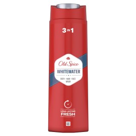 Old Spice Whitewater 3in1 Body, Hair, Face Gel Ανδρικό Αφρόλουτρο & Σαμπουάν 400ml
