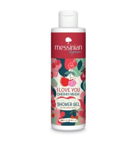 Messinian Spa I Love You Cherry Much Shower Gel Αφρόλουτρο με Άρωμα Κεράσι 300ml