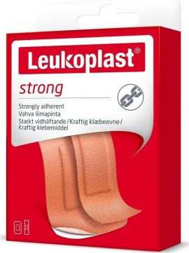 Leukoplast Strong Αυτοκόλλητα Επιθέματα Μπεζ σε 2 Μεγέθη 20 Τεμάχια