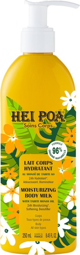 Hei Poa Moisturizing Body Milk with Tahiti Monoi Oil Ενυδατικό Γαλάκτωμα Σώματος 250ml