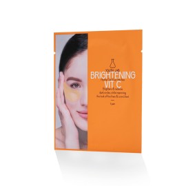 Youth Lab Brightening Vit-c Hydra Gel Eye Patches Μονοδόση Μάσκα Ματιών από Υδροτζέλ για Φωτεινότητα - Μείωση Μαύρων Κύκλων, Οιδημάτων & Δυσχρωμιών 1 Ζευγάρι