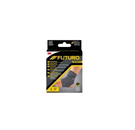 3M Futuro Ρυθμιζόμενη Επιστραγαλίδα Γκρι Comfort Fit Adjustable Ankle Support για Δεξί & Αριστερό Αστράγαλο Μέτριας Στήριξης 1 Τεμάχιο [04037]
