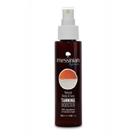 Messinian Spa Natural Body & Face Tanning Booster Ενισχυτικό Μαυρίσματος Προσώπου & Σώματος 100ml