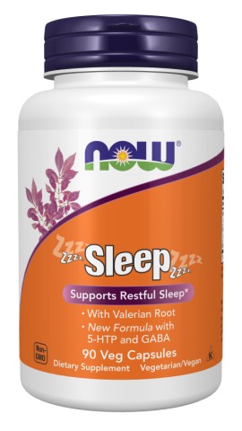 Now Foods Sleep Formula Συμπλήρωμα Διατροφής για Ήρεμο Ύπνο 90 Φυτικές Κάψουλες