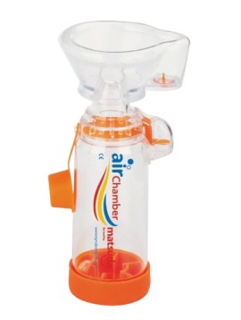 Matsuda airChamber Αεροθάλαμος Εισπνοών Πορτοκαλί για 0-18 Μηνών 1 Τεμάχιο