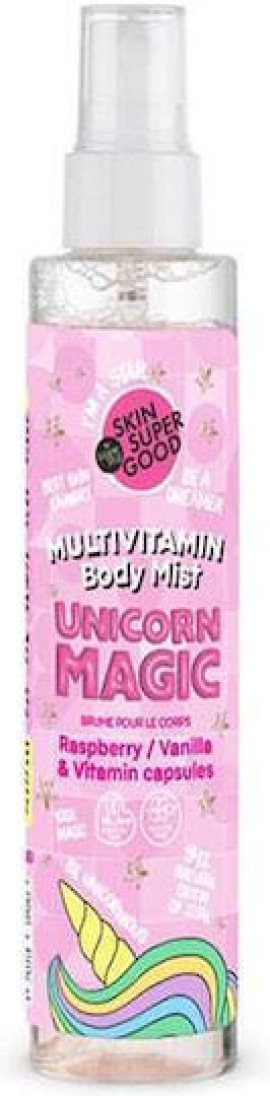 Natura Siberica Organic Shop Unicorn Magic Παιδικό Ενυδατικό Body Mist με Άρωμα Σμέουρο & Βανίλια 100ml