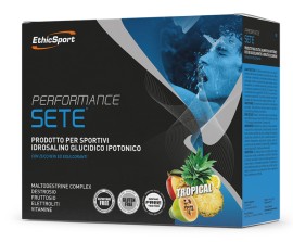 EthicSport Performance Sete Tropical Ηλεκτρολύτης για Άμεση Ενυδάτωση & Ενέργεια 14 Φακελάκια x 22gr Σκόνη