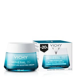 Vichy Mineral 89 Booster Κρέμα Ενυδάτωσης 72ωρών για Όλους τους Τύπους Επιδερμίδας 50ml [με Sticker -20%]