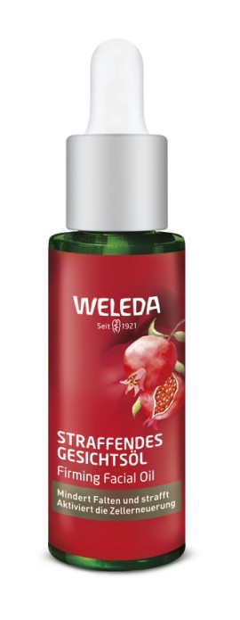 Weleda Pomegranate Βιολογικό Λάδι Προσώπου για Ενυδάτωση & Σύσφιξη 30ml