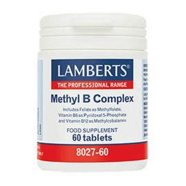 Lamberts Methyl B Complex Συμπλήρωμα Βιταμινών Συμπλέγματος B, 60 Ταμπλέτες