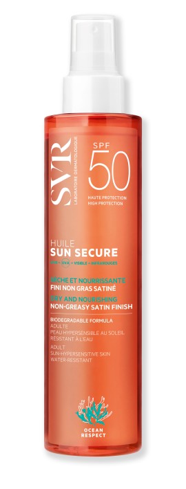 SVR Sun Secure Huile SPF50+ Αντηλιακό Έλαιο Σώματος με Καλοκαιρινό Άρωμα 200ml