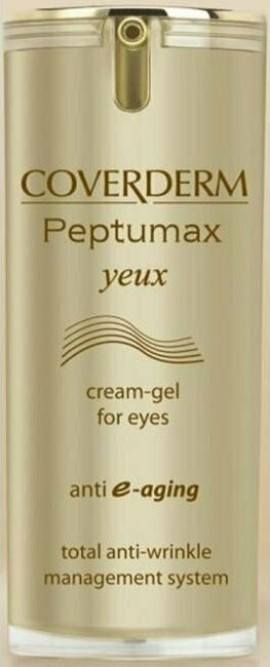 Coverderm Peptumax Yeux Anti Wrinkle Cream Gel for Eyes Αντιρυτιδική Κρέμα Ματιών 15ml