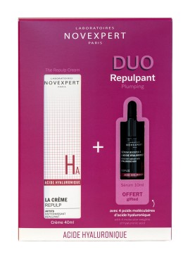Novexpert PROMO The Repulp Cream Κρέμα Επανόρθωσης Ρυτίδων με Υαλουρονικό Οξύ Κανονικές / Ξηρές Επιδερμίδες 40ml & ΔΩΡΟ HA Serum Ενυδατικό & Αντιγηραντικό Booster Προσώπου με Υαλουρονικό Οξύ 10ml