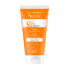 Avene Eau Thermale SPF50+ Αντηλιακή Κρέμα Προσώπου με TriAsorB™ 50ml