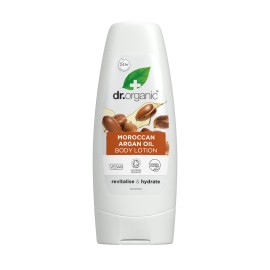 Dr. Organic Moroccan Argan Oil Skin Lotion Ενυδατικό Γαλάκτωμα Σώματος με Βιολογικό Έλαιο Αργκάν 200ml