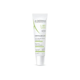 A-Derma Dermalibour+ Repairing CICA Lip Balm Ultra Nourishing Επανορθωτικό - Θρεπτικό Βάλσαμο Χειλιών 15ml