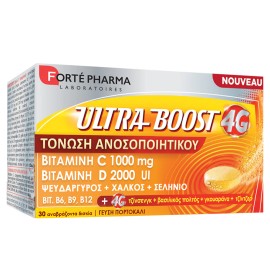 Forte Pharma Ultra Boost 4G Συμπλήρωμα Διατροφής για Τόνωση του Ανοσοποιητικού Συστήματος 30 Αναβράζοντα Δισκία
