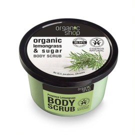 Natura Siberica Organic Shop Body Provancal Lemongrass Scrub Σώματος Λεμονόχορτο και Ζάχαρη 250ml