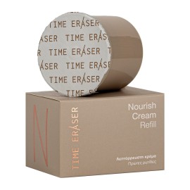 Medisei Panthenol Time Eraser Nourish Cream Λεπτόρρευστη Κρέμα Αντιμετώπισης των Πρώτων Ρυτίδων Refill 50ml