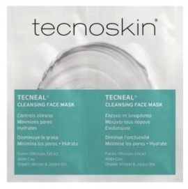 Tecnoskin Tecneal Cleansing Face Mask Mάσκα Προσώπου για Βαθύ Καθαρισμό 2x6ml