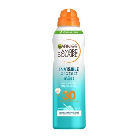 Garnier Ambre Solaire Invisible Protect Mist Αντηλιακό Mist Προσώπου & Σώματος με SPF30 200ml