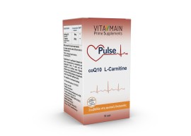 Vitamain Pulse Συνένζυμο Q10 Και L-καρνιτίνη Αντιοξειδωτική Φόρμουλα 30 Κάψουλες