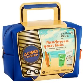 Medisei Panthenol Extra PROMO Sunscreen Your Skin Sun Care Face & Body SPF30 200ml & Aloe Vera Gel 150ml & ΔΩΡΟ Νεσεσέρ