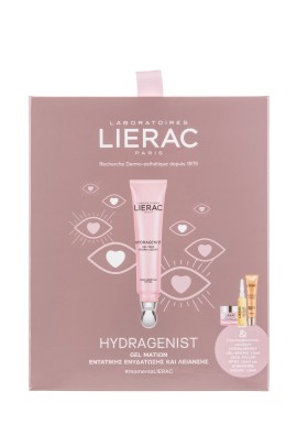 Lierac PROMO Hydragenist Anti Age Serum Ενυδάτωσης - Επαναπύκνωσης Προσώπου 30ml - ΔΩΡΟ Hydragenist Mat Gel Cream 50ml - Θήκη Για Κάρτες Ροζ