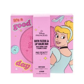 Mad Beauty PROMO Bath Fizzers Cinderella Φρουτώδη Άλατα Μπάνιου 100gr & Lip Balm Duo Ενυδατικό Βάλσαμο Χειλιών 10ml