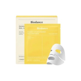 Biodance Radiant Vita Niacinamide Real Deep Mask | Μάσκα Προσώπου με Νιασιναμίδη για Λάμψη & Ομοιόμορφο Τόνο 34g 1τμχ