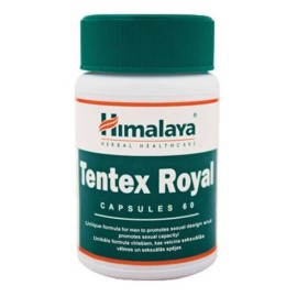Himalaya Tentex Royal Συμπλήρωμα Διατροφής για την Ανδρική Σεξουαλική Δραστηριότητα 60 Κάψουλες