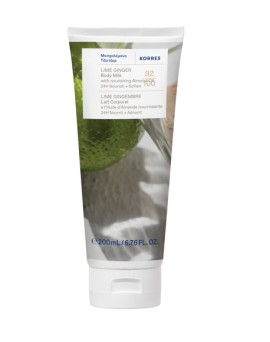 Korres Body Milk Γαλάκτωμα Σώματος Μοσχολέμονο Τζίντζερ 200ml