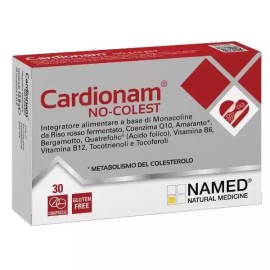 Specchiasol No Colest Cardionam Συμπλήρωμα Διατροφής με Μονακολίνη Κόκκινου Ρυζιού & Συνένζυμο Q10 30 Δισκία