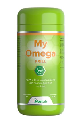 Meetab My Omega Krill Συμπλήρωμα Διατροφής με Ωμέγα 3 Ιχθυέλαιο 60 Μαλακές Κάψουλες